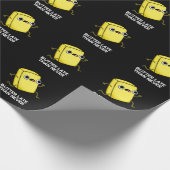 Papier Cadeau Beurre Tard Que Jamais Drôle Alimentation Pun Dark (Coin)