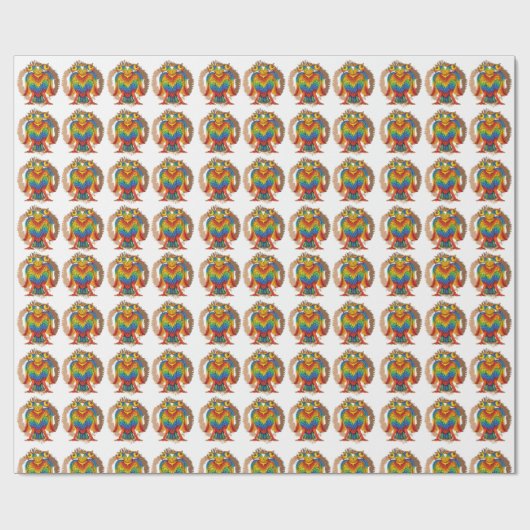 Papier Cadeau bherunda bird (Plat)