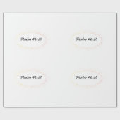 Papier Cadeau Bible Verse Psaume 46:10 (Plat)