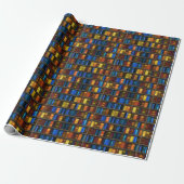 Papier Cadeau Bibliothèque (Déroulé)