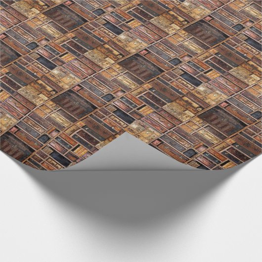 Papier Cadeau Bibliothèque (Coin)