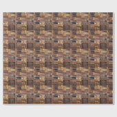 Papier Cadeau Bibliothèque (Plat)