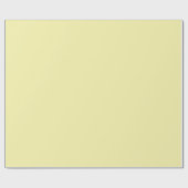 Papier Cadeau Biche et Faon Jaune (Plat)