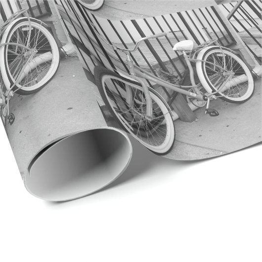 Papier Cadeau Bicyclette (Coin rond)