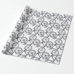 Papier Cadeau Bicyclette vintage/victorienne