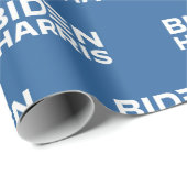 PAPIER CADEAU BIDEN HARRIS (Coin rond)