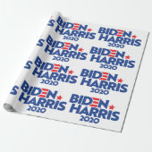 Papier Cadeau Biden Harris 2020 (Déroulé)
