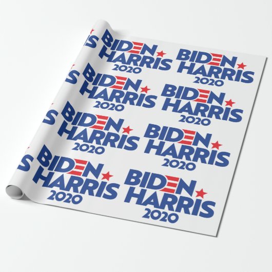 Papier Cadeau Biden Harris 2020 (Déroulé)