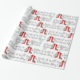 Papier Cadeau Bientôt, ce sera Noël !