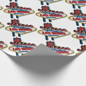 Papier Cadeau Bienvenue à Fabulous Las Vegas (Coin)