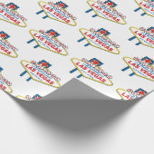 Papier Cadeau Bienvenue à Las Vegas Nevada (Coin)