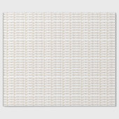 Papier Cadeau Bienvenue bébé (Plat)