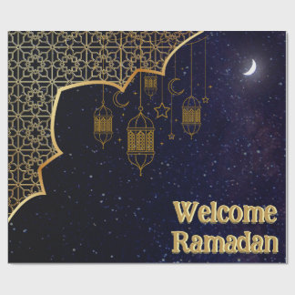 Papier Cadeau Bienvenue Ramadan : Le design islamique