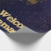 Papier Cadeau Bienvenue Ramadan : Le design islamique (Coin)