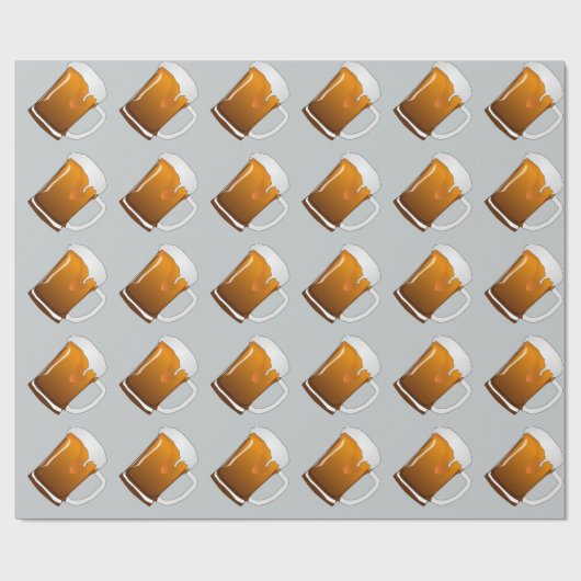 PAPIER CADEAU BIÈRE ! (Plat)