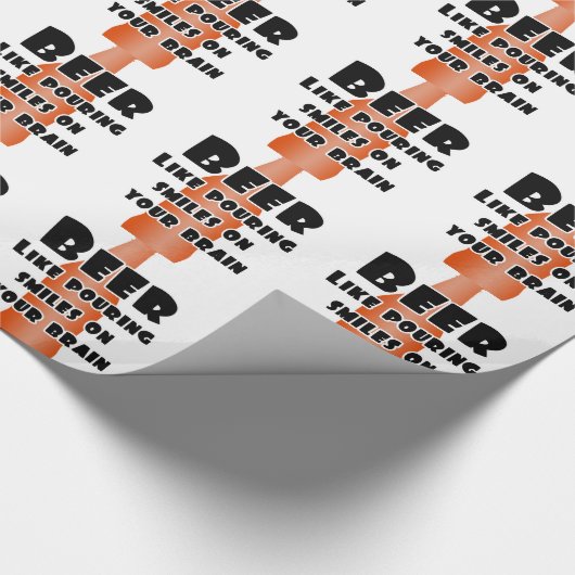 Papier Cadeau Bière (Coin)