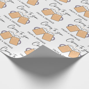 Papier cadeau Bière À votre santé 