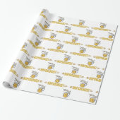 Papier Cadeau Biére Drôle (Déroulé)