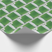 Papier Cadeau Bière verte irlandaise (Coin)