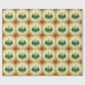 Papier Cadeau Bières de la Saint-Patrick (Plat)
