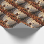 Papier Cadeau Biewer Terrier à l'automne Leaves automne Inspire (Coin)