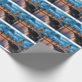 Papier Cadeau Big Ben, Londres. (Coin)