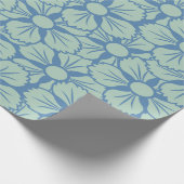 Papier Cadeau Big Blue Print Classic Sakura Flower Motif (Coin)