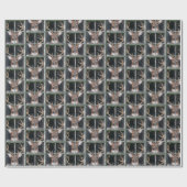 Papier Cadeau Big Buck dans la fenêtre (Plat)