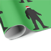 PAPIER CADEAU BIG FOOT CHRISTMAS FUNNY (Coin rond)