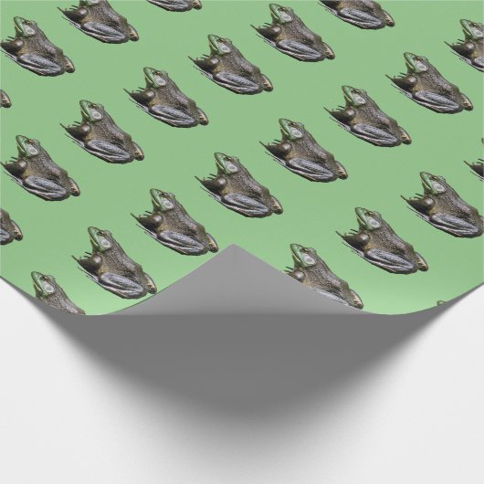Papier Cadeau Big Old Bullfrog Animal Nature (Coin)