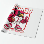Papier Cadeau Big Red no 1 (Déroulé)