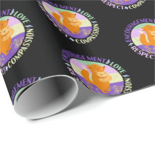Papier Cadeau Big Soeur Love - Fils Bonifié Fox