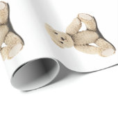 Papier Cadeau Big Teddy Bear (Coin rond)