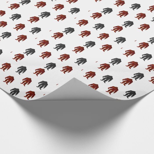 Papier Cadeau Bigfoot (Coin)