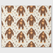 Papier Cadeau Bigfoot  (Plat)