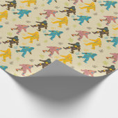 Papier Cadeau Bigfoot beige (Coin)