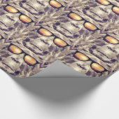 Papier Cadeau Bigfoot dans les tons (Coin)