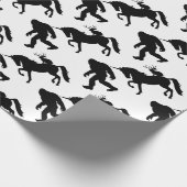 Papier Cadeau Bigfoot, Licorne, Jackalope (Coin)
