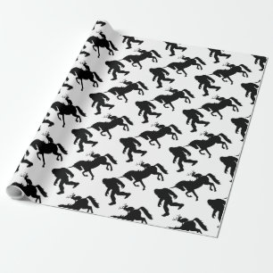 Papier Cadeau Bigfoot, Unicorne, Jackalope