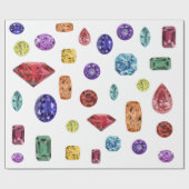 Papier Cadeau Bijoux  (Plat)