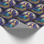 Papier Cadeau Bijoux Galaxie Zodiac Virgo (Coin)