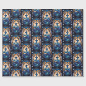 Papier Cadeau Bijoux Galaxy Zodiac Gemini (Plat)