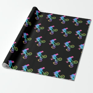 Papier Cadeau Bike Girls Bicycle