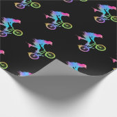 Papier Cadeau Bike Girls Bicycle (Coin)
