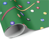 Papier Cadeau Billard (Coin rond)