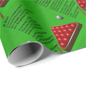 Papier Cadeau Billard - poème de fils (Coin rond)