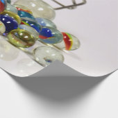 Papier Cadeau billes jouets en verre (Coin)