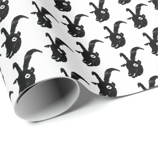 Papier Cadeau Billy Goat Potato (Coin rond)