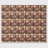 Papier Cadeau Billy L'Enfant ? Drôle dessin de chèvre (Plat)