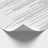 Papier Cadeau Binaire de cascade (Coin)